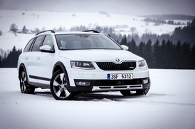 Škoda Octavia Scout 2,0 TDI DSG – nepřehlédnutelná