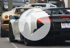 Lamborghini V12 meeting – video