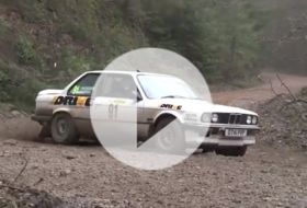 BMW 325i rally – Chris on cars