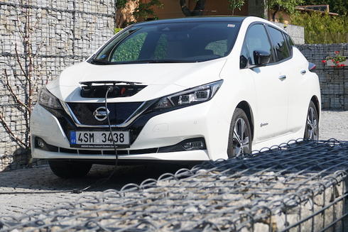 Nissan Leaf – 400km trip Praha-Ostrava